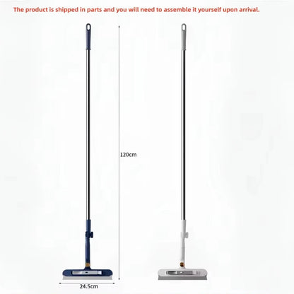 Glass Cleaning Brush with Squeegee and Small Brush | Telescopic Double-Sided | Glass Wall and Floor Cleaning Tool