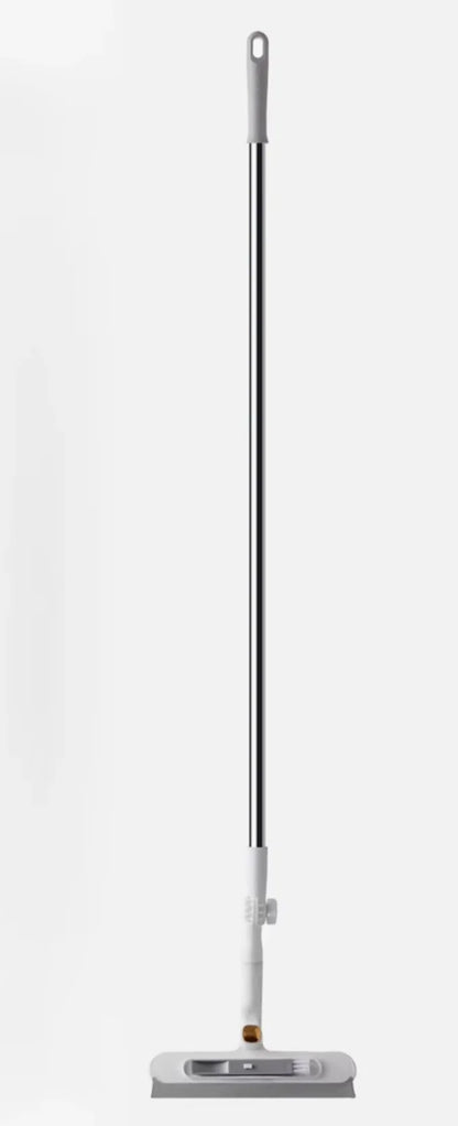Glass Cleaning Brush with Squeegee and Small Brush | Telescopic Double-Sided | Glass Wall and Floor Cleaning Tool