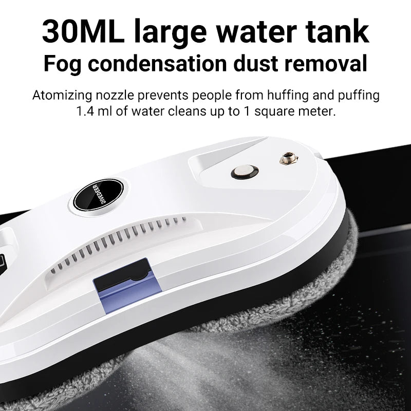 Window Cleaner Robot Water Spray Automatic Water Spray Function Anti-Fall Magnetic Glass Home Smart Cleaning Machine